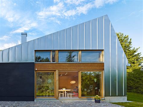 metal clad house design|contemporary metal and wood homes.